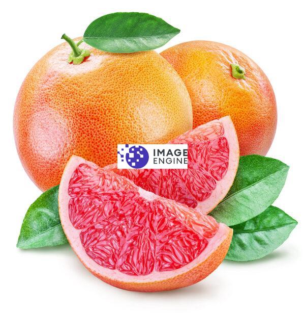 small grapefruit with leaves private label