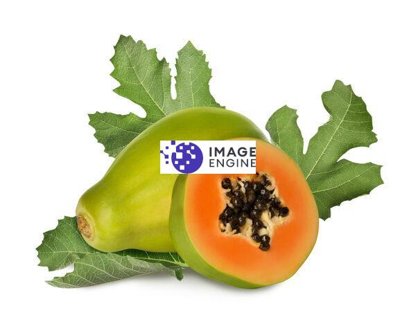 fresh ripe papaya private label skin care